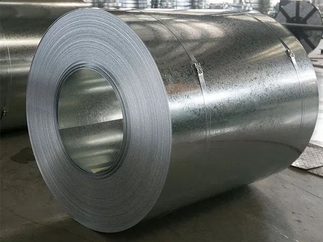 لفات وألواح الصاج المجلفن (لمعة عادية)